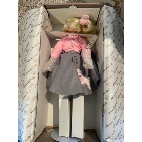 NIB Edwin Knowles Porcelain Doll- "Peggy Sue" - Picture 2 of 10